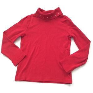 Red Gymboree turtleneck 5T